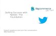 Selling success with Twitter: The Foundation