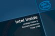 Intel Inside (Trailblazers 2012)