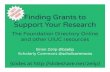 Savvy Researcher workshop on grant finding