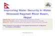 Improving Water Security in Water Stressed Bagmati River Basin, Nepal (2)