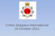 Human Trafficking | Colin Farquhar (COP-Turks & Caicos) | Crime Stoppers International