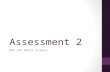 Mac201 assessment 2 guidance