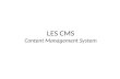 Les CMS : Content Management System