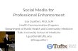 Social media for professional enhancement webinar