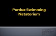 Purdue Swimming Natatorium