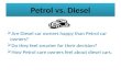 Petrol V/S Diesel