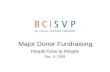 BCSVP Major Donor Fundraising