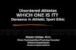 Disordered athletes