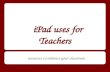 iPad for teachers