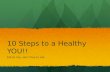 10 steps to a healthy you