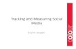 Tracking and measuring social media