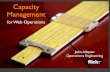 Capacity Management for Web Operations