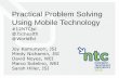 Practical Problem Solving Using Mobile Technology