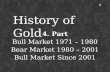 History of Gold – Part 4: Bull and Bear Markets