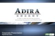Adira Energy September Corporate Presentation