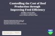 Dr. Rod Hill - Controlling the Cost of Beef Production Through Improving Feed Efficiency