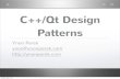 Qt Design Patterns
