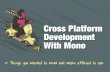 Cross plataform development with mono [fonts]
