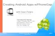 Creating Android Apps with PhoneGap