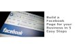 Social Media Basics:  Build a Facebook Page