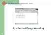 4 internet programming