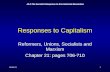 Topic 4 The Socialist Response