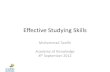 Effective Studying Skills