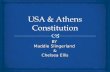 Usa & athens constitution