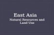 18.3 East Asia Natural Resources and Land Use