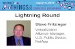 Internet of Things: Lightning Round, Fritzinger