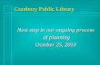 Cranbury Public Library - Next Steps