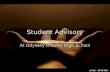 Introduction to Student Advisory