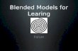 Forum: Blended Models for Learning
