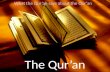 What the qur'an says about the qur'an
