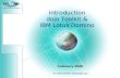 Introduction Dojo Toolkit & IBM Lotus Domino