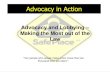 Advocacy101 :Giving Your Vision a Voice