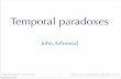 Temporal Paradoxes