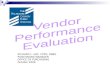 Asbo Vendor Performance Eval   Chicago   092509