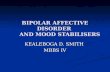 Bipolar affective disorder and mood stabilisers