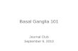 Basal ganglia 101