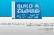 vBACD - Distributed Petabyte-Scale Cloud Storage with GlusterFS - 2/28