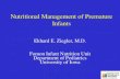 Nutritional Management of Premature Infants