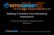 Session 3 - Making A Positive First Marketing Impression: Converting Website Viewers to Event Attendees, by Chris Justice