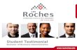 Les Roches Student Testimonial - Anthony Kranepuhl Bachelor program