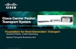Cisco Carrier Packet Transport System: Foundation for Next-Generation Transport