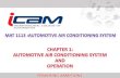 Automotive air conditioning system chapter 1