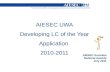 AIESEC UWA Developing LC of the year award
