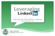 Leveraging Linkedin 2011