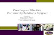 Community relations (1)
