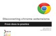 Discovering Chrome Extensions